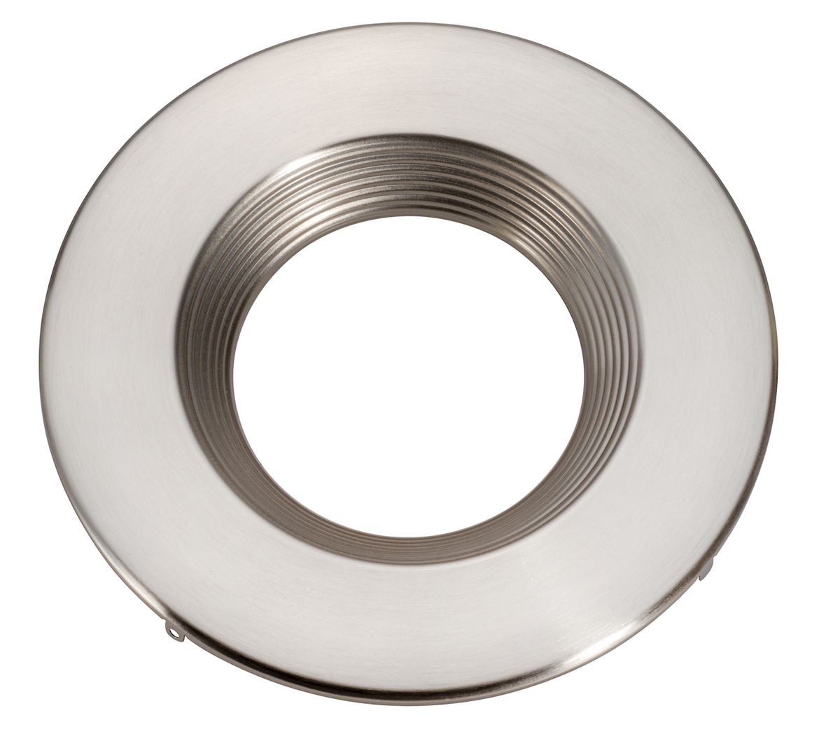 Topaz 8in Brushed Nickel Baffle Trim for DLD Slim Deep Regress Downlight