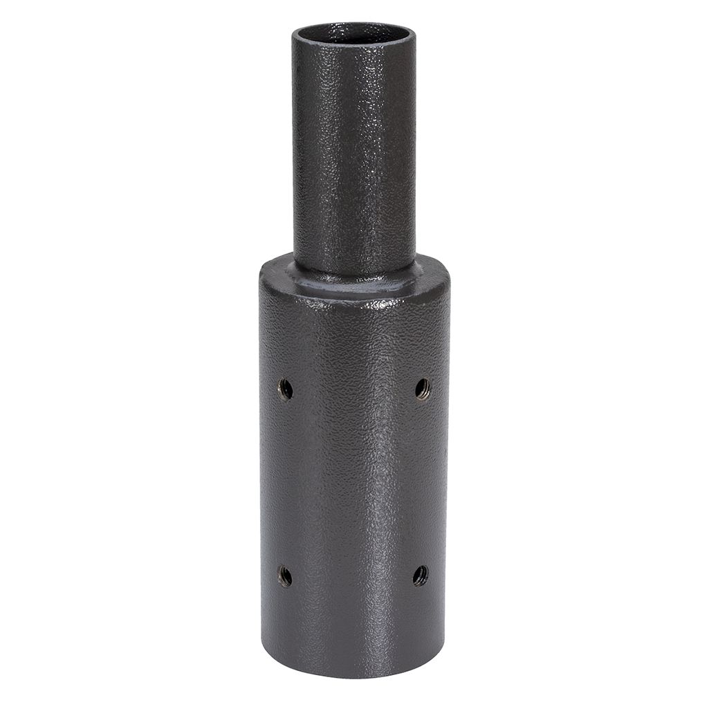 Topaz Tenon Round Pole Adapter Bronze 3in Pole to 2-3/8in for Fixture Mount