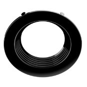 ProLED Select Retrofit Downlight 4 Round Replaceable Baffle Trim Black