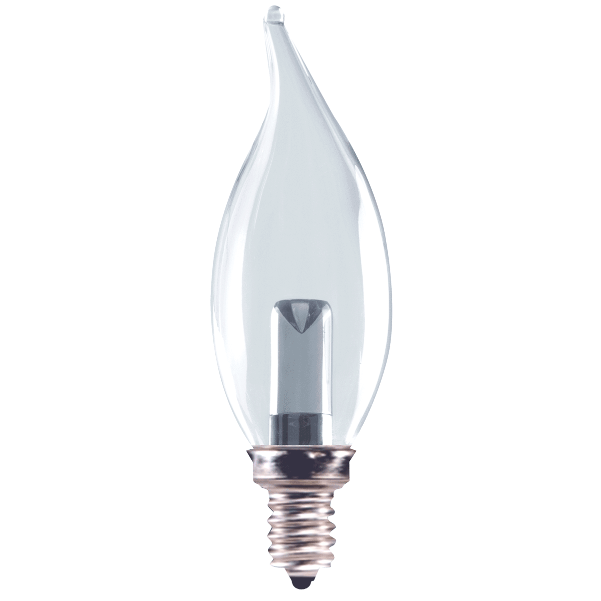 LED Decorative Chandelier (CA10) Bulb Candelabra (E12) Base 120V 25 Lumen 25000 hours 82 CRI Dimmable LED Decorative Chandelier (CA10) Bulb Candelabra (E12) Base 120V 25 Lumen 25000 hours 82 CRI Dimmable