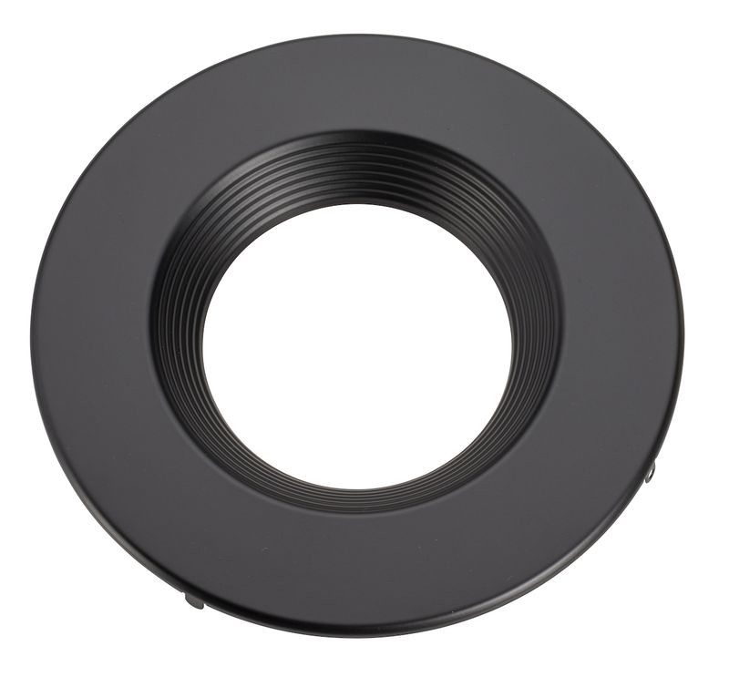 Topaz 8in Black Baffle Trim for DLD Slim Deep Regress Downlight