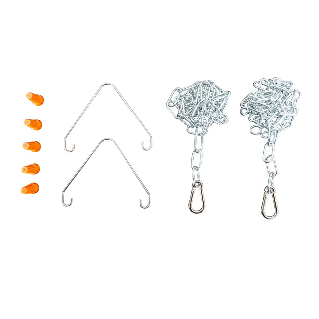 Topaz Two Hooks and Chains for Suspended Mount of the LWRAP 2FT & 4 FT Topaz Two Hooks and Chains for Suspended Mount of the LWRAP 2FT & 4 FT
