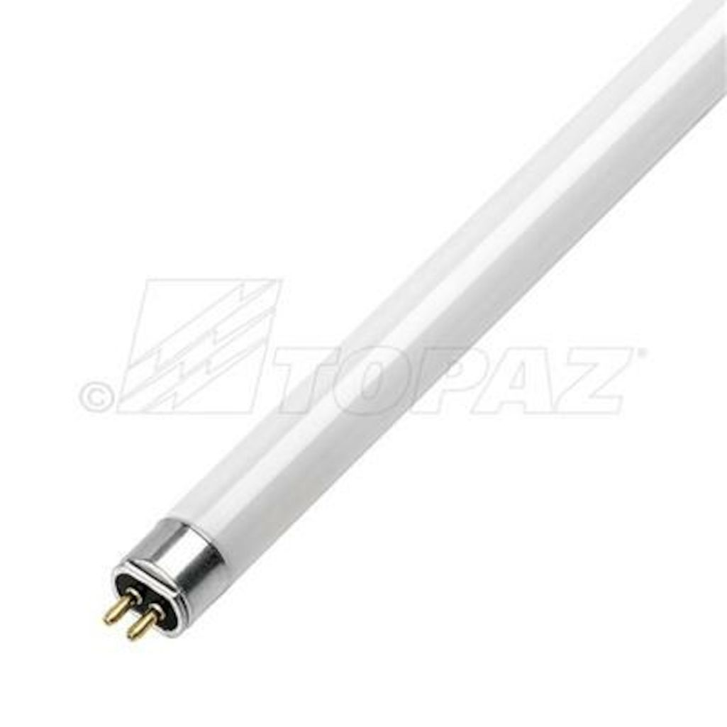 Topaz Fluorescent T5 12in 4100K 8W Miniature Bi-Pin (G5) 450lm Preheat Topaz Fluorescent T5 12in 4100K 8W Miniature Bi-Pin (G5) 450lm Preheat