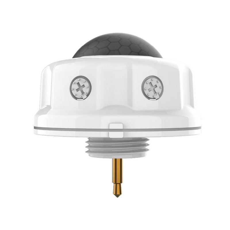 Haisen PIR Sensor 12VDC Input, 0-10V Dimming, with Daylight Harvesting and Photocell Function, 3.5mm Audio Pin White for Highbays (up to 39FT Ceiling) (HD09VR-PH-1) Haisen PIR Sensor 12VDC Input, 0-10V Dimming, with Daylight Harvesting and Photocell Function, 3.5mm Audio Pin White for Highbays (up to 39FT Ceiling) (HD09VR-PH-1)