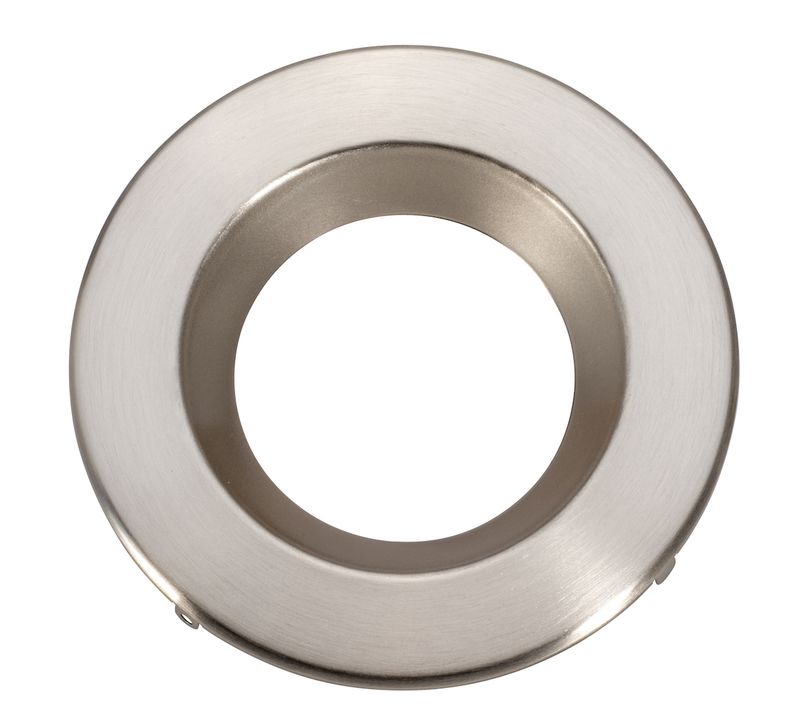 Topaz 4in Brushed Nickel Smooth Trim for DLD Slim Deep Regress Downlight