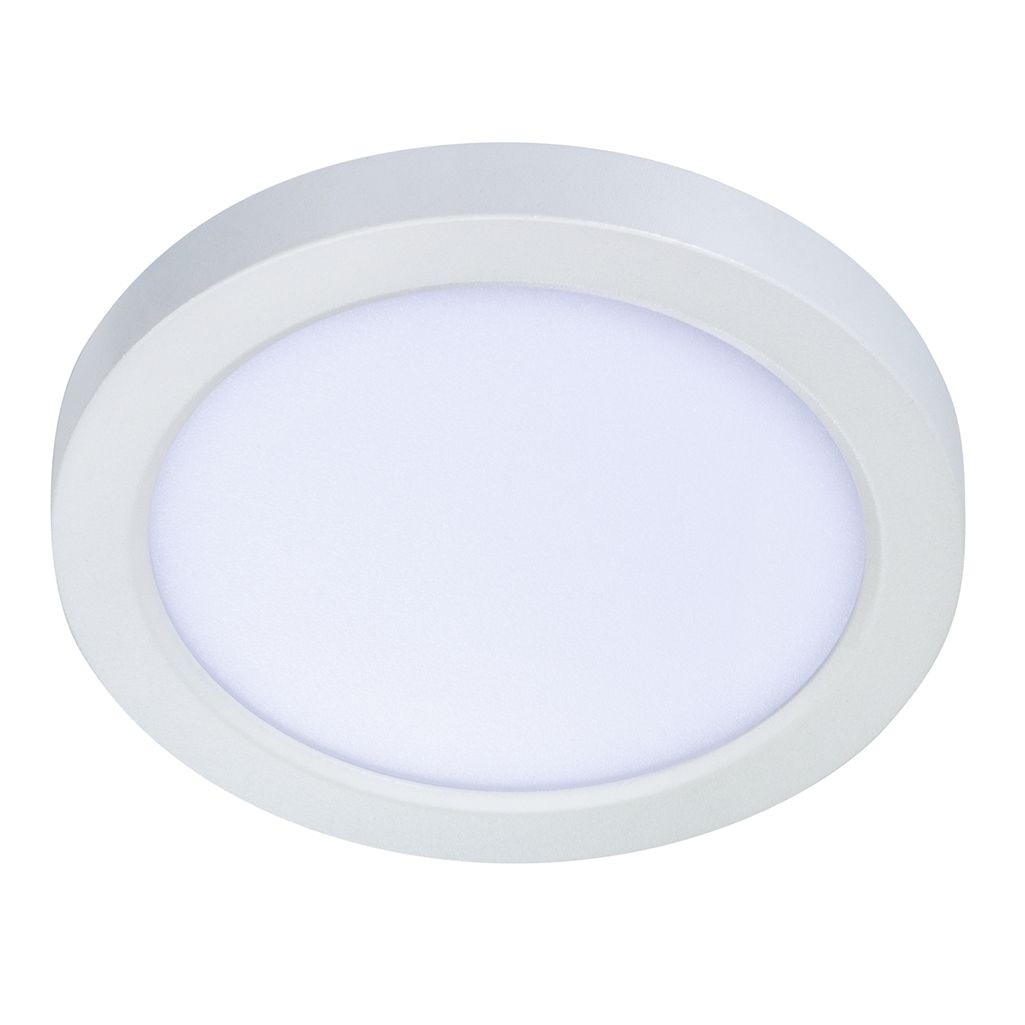 Topaz 5in Round White Surface Mount Disk 11W 5-CCT Select 910lm 65W-equiv Dimmable 120V 90CRI Topaz 5in Round White Surface Mount Disk 11W 5-CCT Select 910lm 65W-equiv Dimmable 120V 90CRI