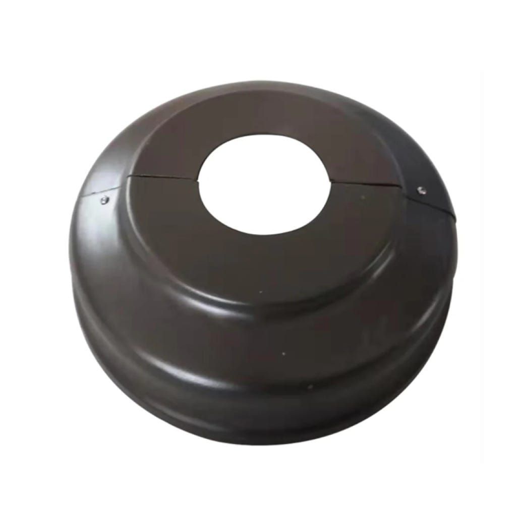 Replacement 4in Round Base Cover for Pole Mount (2-piece for easy installation) - Included with Pole Kit