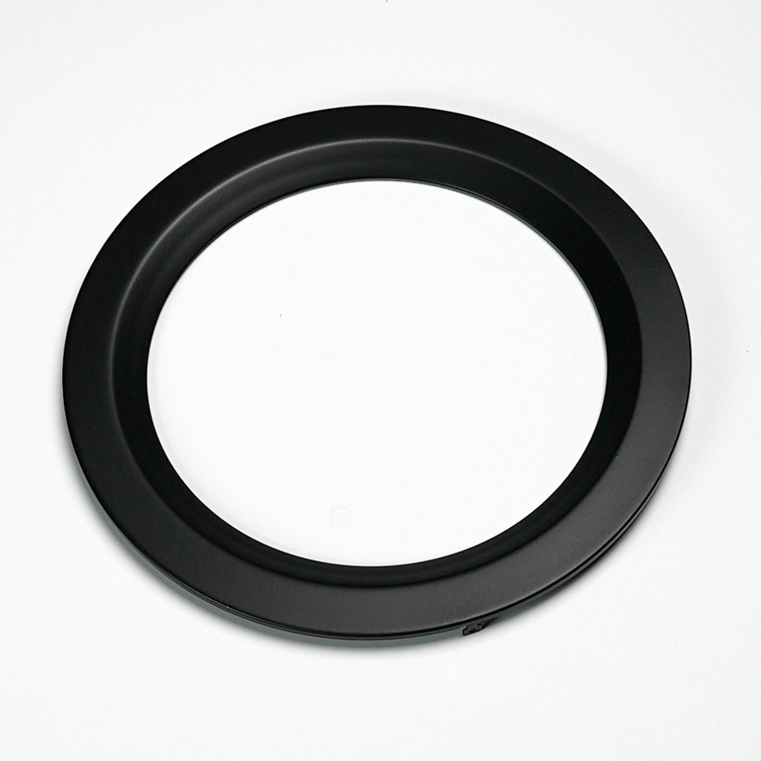 Recessed Smooth Replacement Trim 8in Black for Slim Downlights (CSDL, DFDLS)