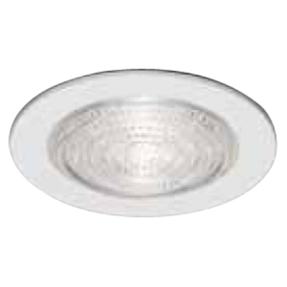 Topaz 6in Can Trim Fresnel Glass Flat White Plastic Shower Ring (No Baffle) Uses A19 Lamps or LED Equiv Topaz 6in Can Trim Fresnel Glass Flat White Plastic Shower Ring (No Baffle) Uses A19 Lamps or LED Equiv