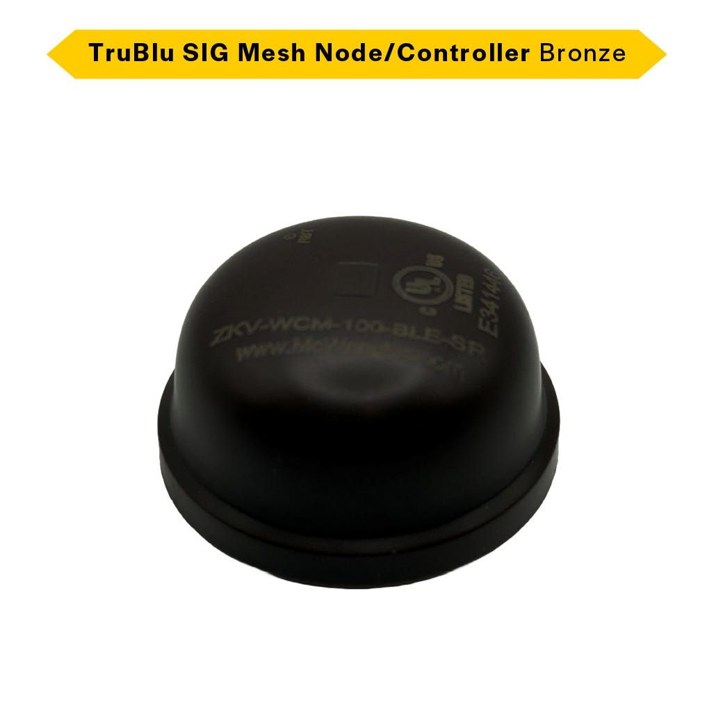 TruBlu SIG Mesh Fixture Controller/Node for High/Low Bay Z-10 Bronze 12-24VDC Single Channel 0-10V Dimming Indoor/Outdoor (for Highbay, Area & Floods) TruBlu SIG Mesh Fixture Controller/Node for High/Low Bay Z-10 Bronze 12-24VDC Single Channel 0-10V Dimming Indoor/Outdoor (for Highbay, Area & Floods)