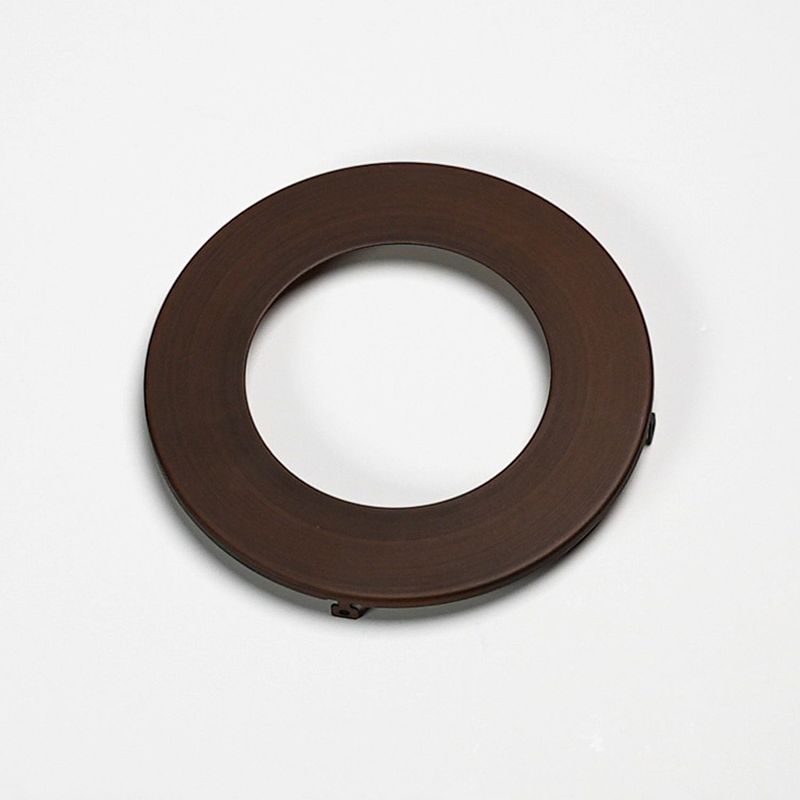 Flat Smooth Replacement Trim 4in Bronze for Slim Downlights (CSDL, FSDLS)