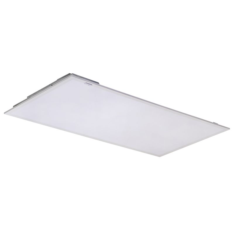 Topaz LED 2x4 Flat Panel with 90-min Battery Backup Power & CCT Select (30-35-40W 35-40-50K) to 5200lm 0-10V Dimming 120-277V