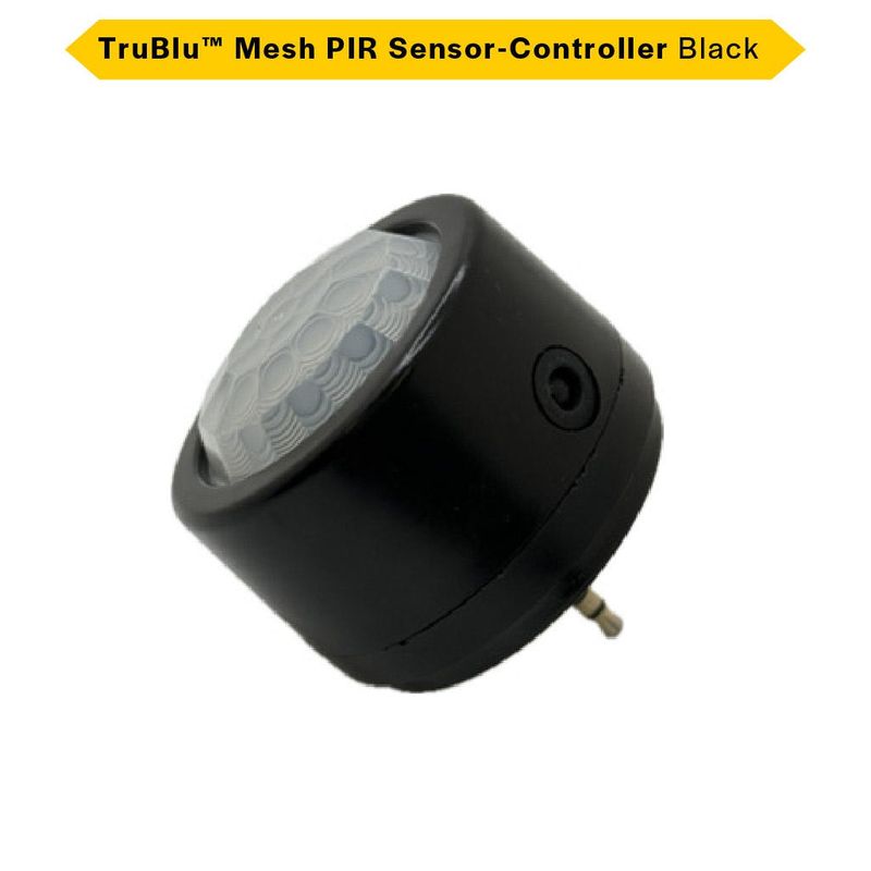 TruBlu SIG Mesh PIR High/Low Bay Sensor Controller 0-10V Dimming 3.5mm Audio Pin 12-24VDC with Photocell Black (20-40ft Mount Height) TruBlu SIG Mesh PIR High/Low Bay Sensor Controller 0-10V Dimming 3.5mm Audio Pin 12-24VDC with Photocell Black (20-40ft Mount Height)