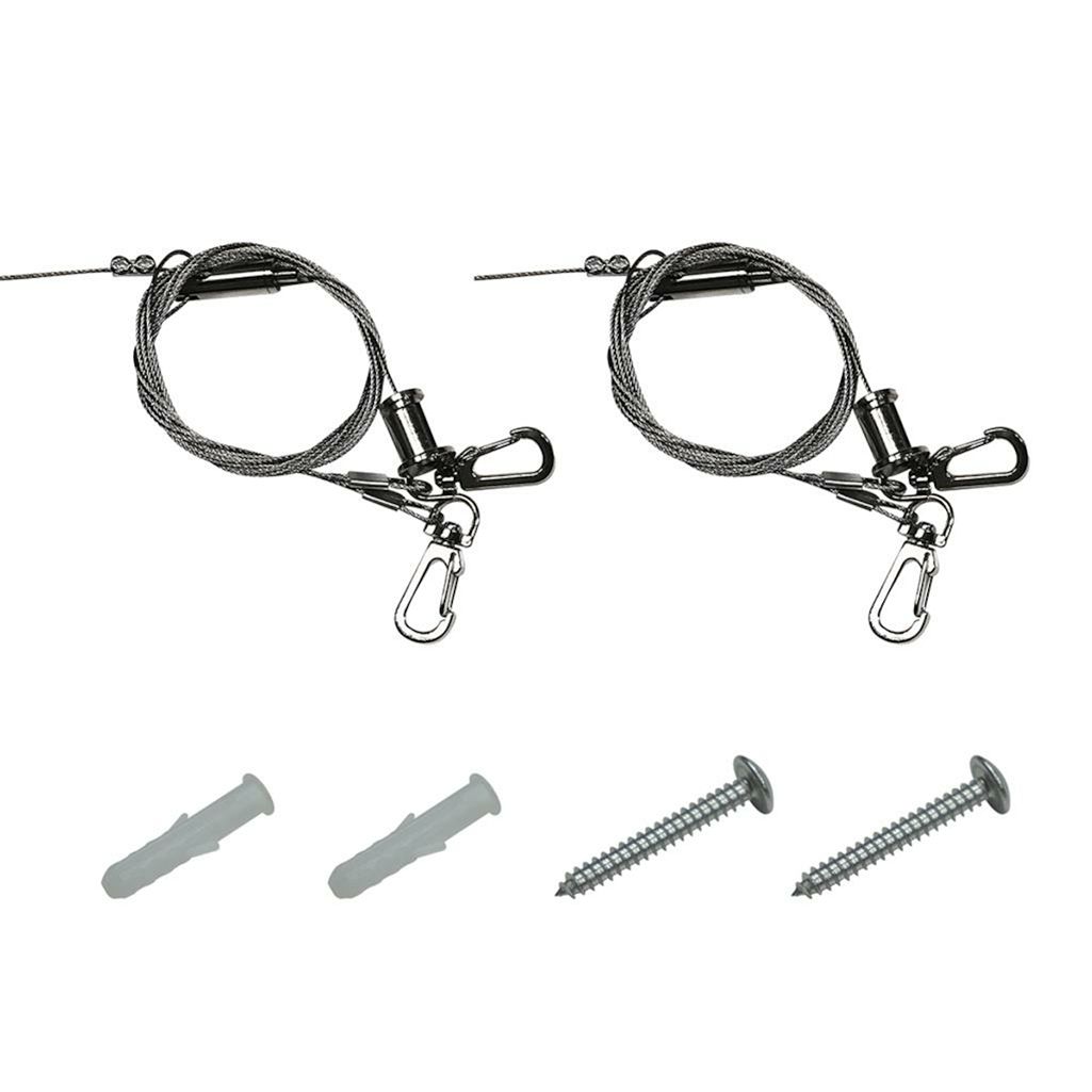 Topaz 4FT Suspended Mount Cable Kit.for Linear Strip Includes 2 cables and mounting hardware