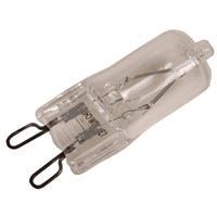 JCD Type Halogen T4 Bulb 60W 130V 2950K G9 Base 780 Lumens CC2V Filament 2000 Avg Life 99 CRI Dimmable