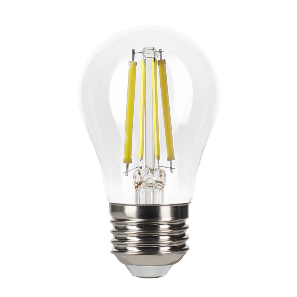 LED Filament A15 Bulb Medium (E26) Base 5000K 8.8W 800 Lumens (60W Equiv) Clear Dimmable T20 Gen-4