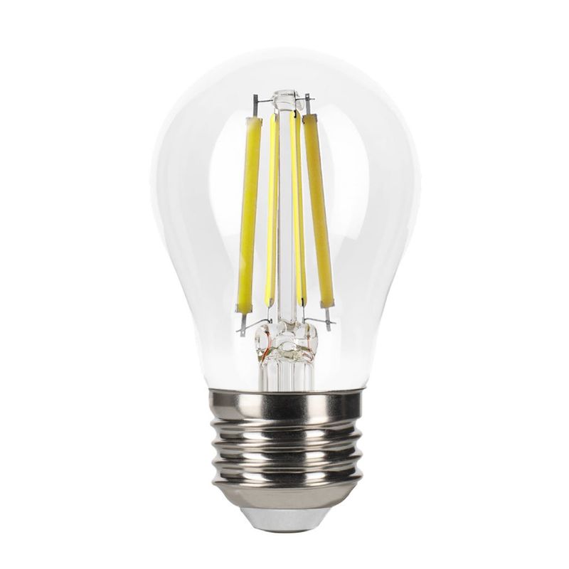 LED Filament A15 Bulb Medium (E26) Base 5000K 8.8W 800 Lumens (60W Equiv) Clear Dimmable T20 Gen-4
