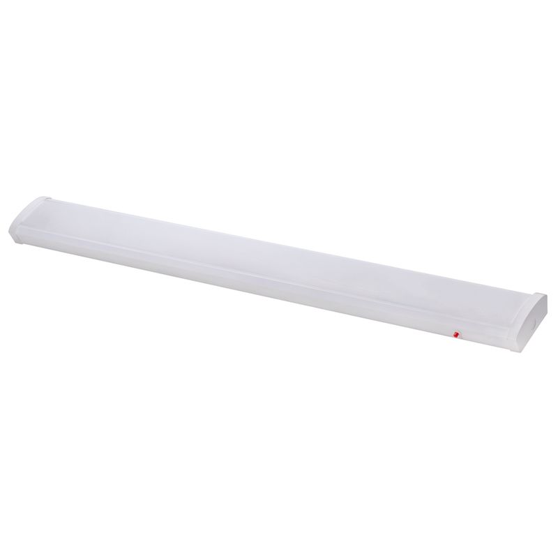 Topaz 4FT Modern Wrap 48W with 90-min EM BKUP 3-CCT 35-40-50K 5520lm 1-10V Dim 120-277V