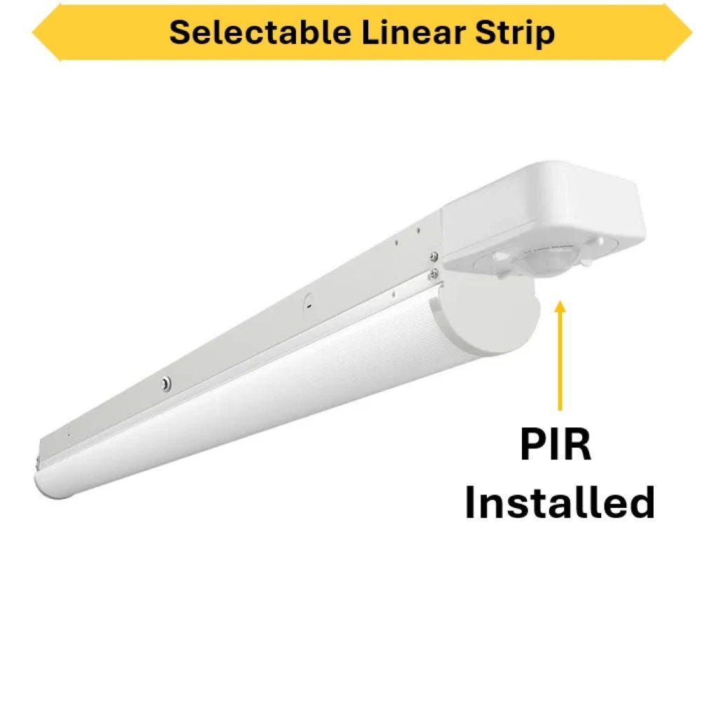 ProLED Select Linear Strip 8ft Selectable Wattage and CCT 120 277VAC PIR Motion Sensor ProLED Select Linear Strip 8ft Selectable Wattage and CCT 120 277VAC PIR Motion Sensor
