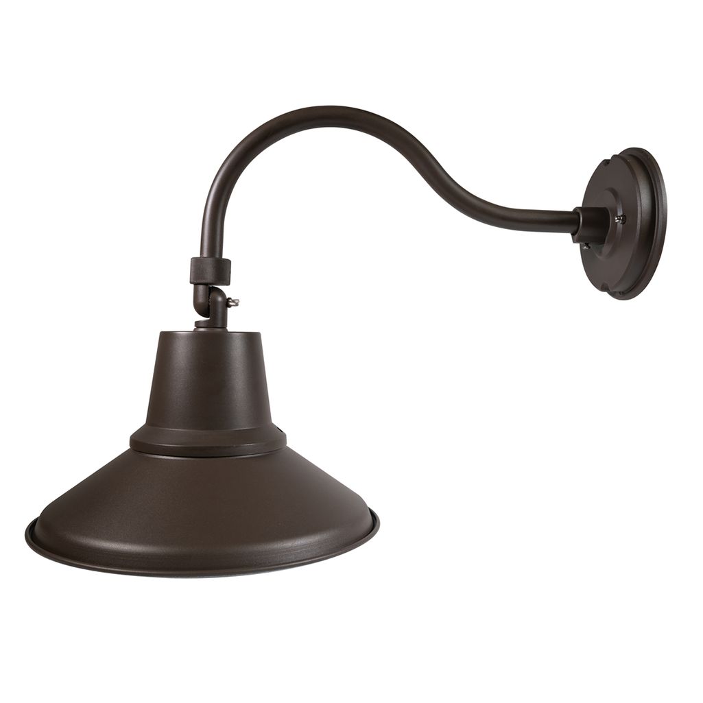 Topaz Outdoor LED Gooseneck Full-Cutoff Wall Mounted Light Matte Bronze Power & CCT Select 15-20-25W 27-50K), Photocell On/Off Mount Height to 15ft Dimmable 3294lm Topaz Outdoor LED Gooseneck Full-Cutoff Wall Mounted Light Matte Bronze Power & CCT Select 15-20-25W 27-50K), Photocell On/Off Mount Height to 15ft Dimmable 3294lm