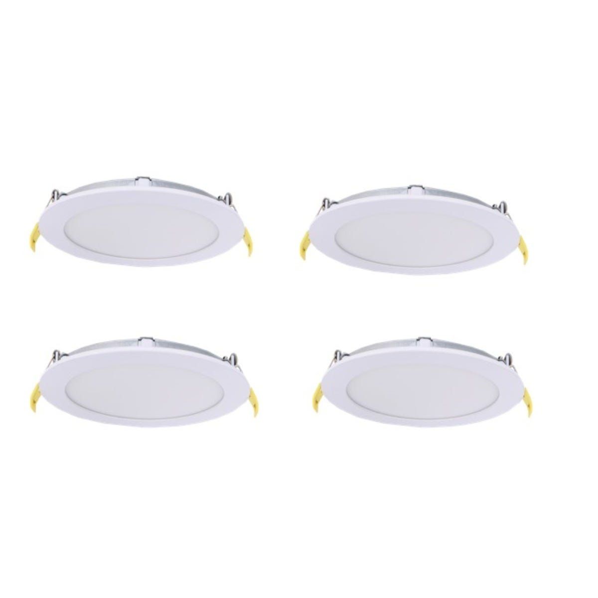 LED Select Slim Downlight 4in 8W 4-Pack 2700K-5000K Color Selectable 749-777lm Dimmable JA-8 Smooth Trim LED Select Slim Downlight 4in 8W 4-Pack 2700K-5000K Color Selectable 749-777lm Dimmable JA-8 Smooth Trim