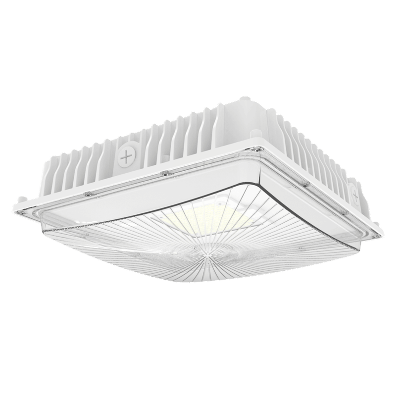 ProLED Select Slim Canopy, 40W, Color Selectable 3000K-4000K-5000K, 120-277VAC, White ProLED Select Slim Canopy, 40W, Color Selectable 3000K-4000K-5000K, 120-277VAC, White