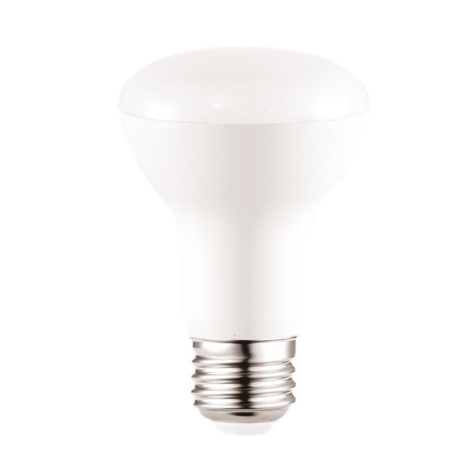 LED R20 Flood 6W 3000K Dimmable 80+ CRI 500 Lumen White Housing (Essential Series)