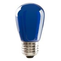 LED Sign S-Type S14 Lamp Blue 1.4W watts Blue 120V Lumen Medium (E26) base 25000 hours 82 CRI Dimmable LED Sign S-Type S14 Lamp Blue 1.4W watts Blue 120V Lumen Medium (E26) base 25000 hours 82 CRI Dimmable