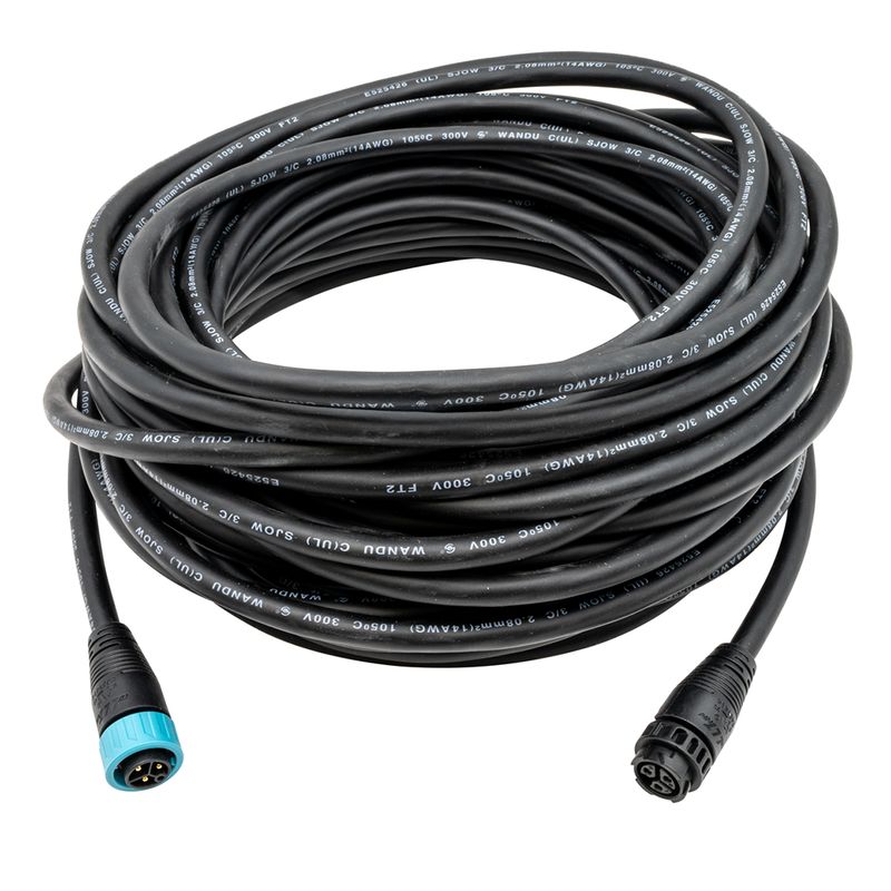 Topaz 65-FT Extension cord for Sports Light with Quick Connects to extend distance to driver on Pole for Accessibility