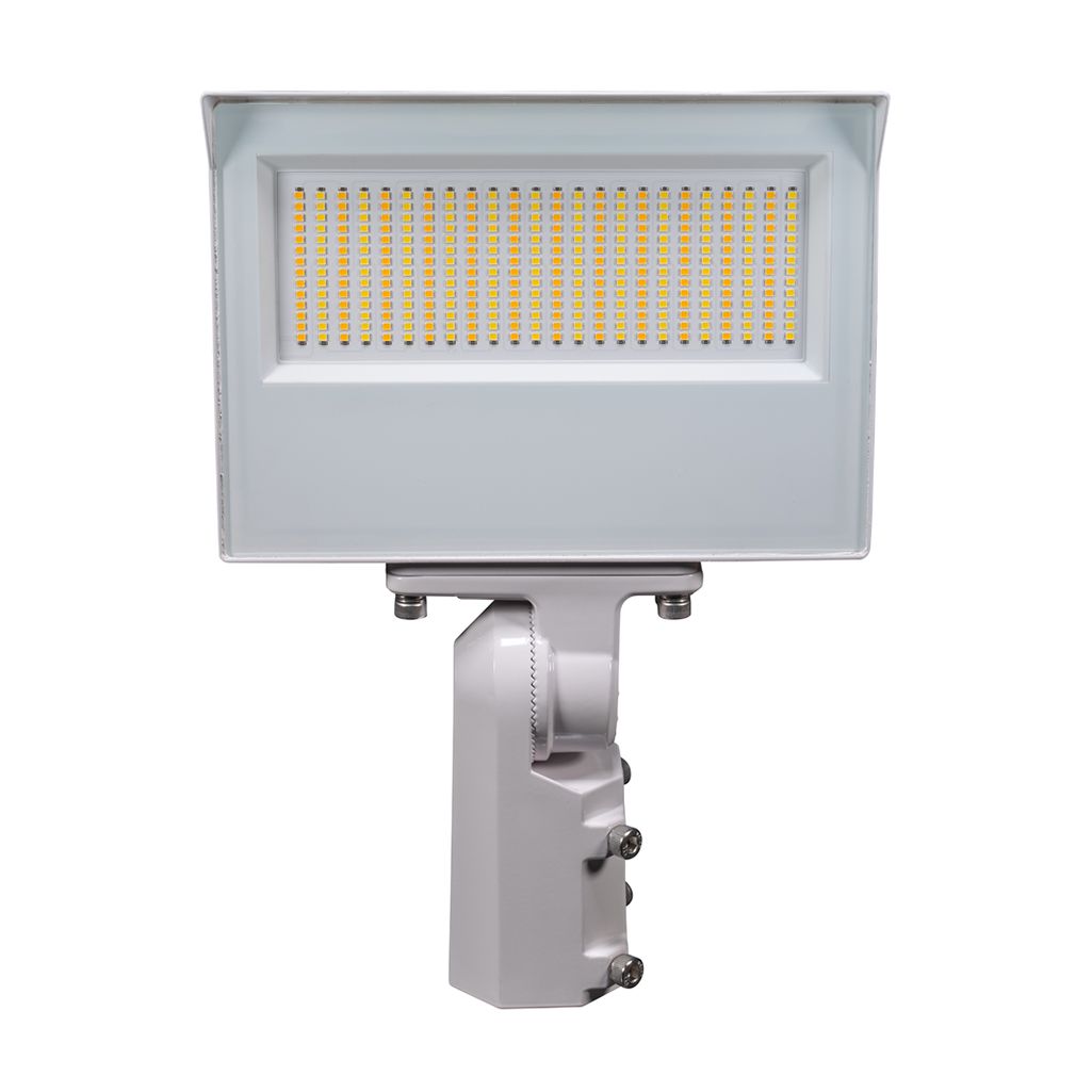 Topaz Flood HV Power 60-80-100W & 3-4-5K CCT Select to 15000lm White Slipfitter and Yoke Mount Included Dimmable 277-480V Topaz Flood HV Power 60-80-100W & 3-4-5K CCT Select to 15000lm White Slipfitter and Yoke Mount Included Dimmable 277-480V