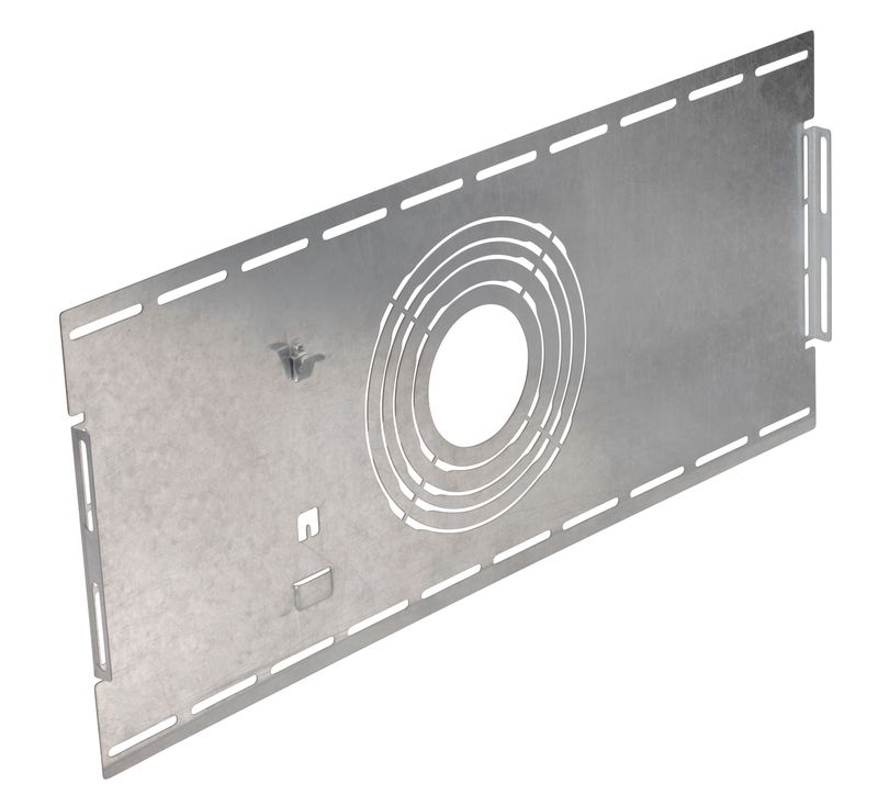 Topaz Univeral 3-4-6-8in Downlight Rough-in Pan / Frame Kit for LED Slim Regress Downlight DLD