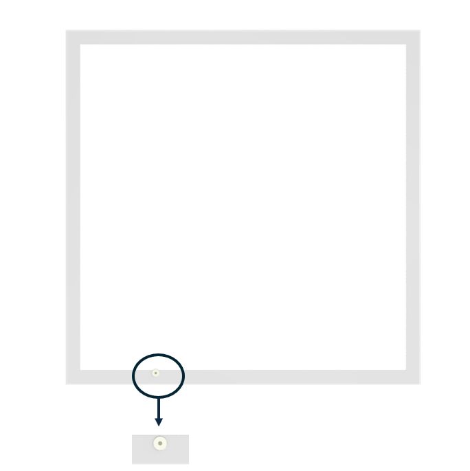 LED 2X2 Flat Panel Controls Ready 3.5mm Receptacle Lumen & Color Selectable with Emergency Battery Backup (2500-4375Lum 3500K 4000K 5000K) UNV 120-277V 0-10V Dimmable LED 2X2 Flat Panel Controls Ready 3.5mm Receptacle Lumen & Color Selectable with Emergency Battery Backup (2500-4375Lum 3500K 4000K 5000K) UNV 120-277V 0-10V Dimmable