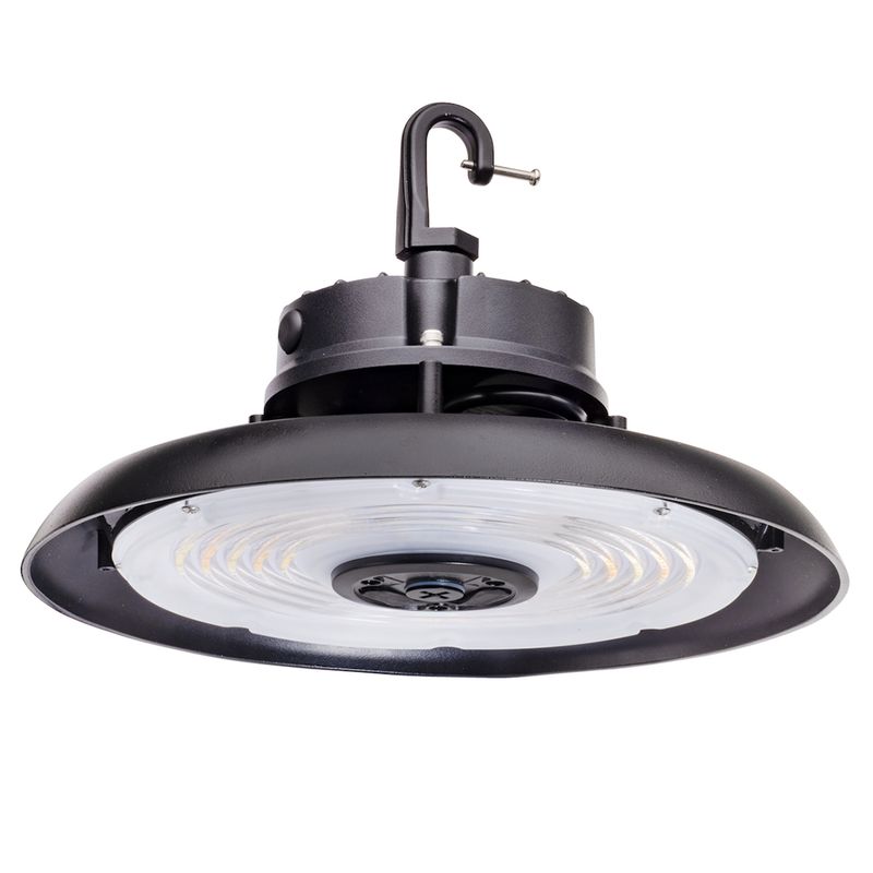 Topaz Round Black Highbay Power & Color Select 100-120-150W 4-5K to 22,900lm 120-277V 90Deg Optics Topaz Round Black Highbay Power & Color Select 100-120-150W 4-5K to 22,900lm 120-277V 90Deg Optics