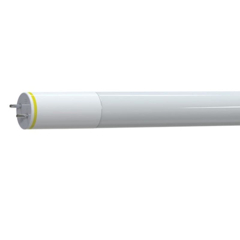 LED T8 PET Coated Linear Tube 14W 48in 5000K Type B Double-Single Ended Bypass 120-277V 1800 Lumen 50000 hrs Medium Bi-Pin (G13) Base 80 CRI LED T8 PET Coated Linear Tube 14W 48in 5000K Type B Double-Single Ended Bypass 120-277V 1800 Lumen 50000 hrs Medium Bi-Pin (G13) Base 80 CRI