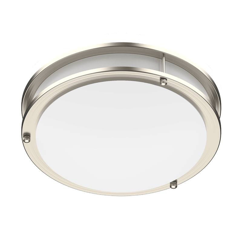 ProLED Select Flush Mount Ceiling Fixture Double Ring 16 ProLED Select Flush Mount Ceiling Fixture Double Ring 16" 24W Color Selectable 120V Dimmable