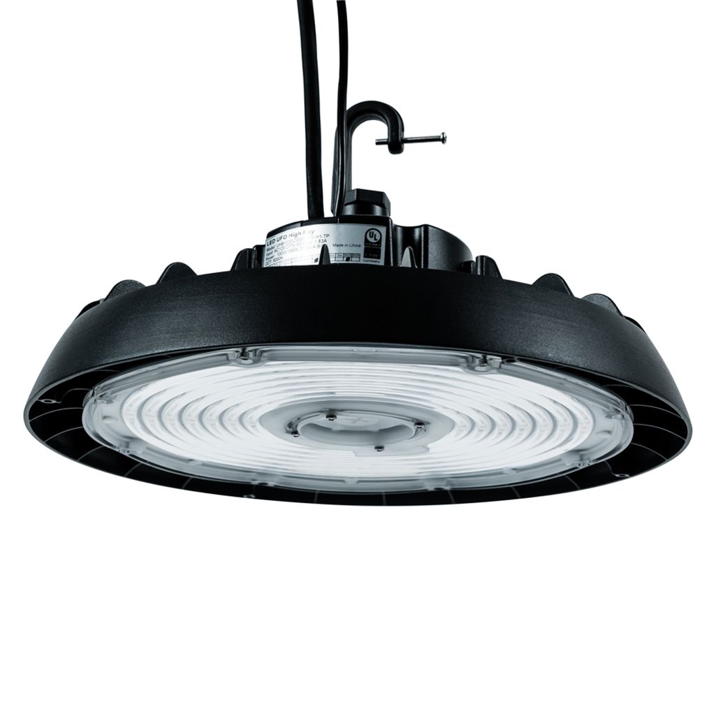 Topaz Round Black Highbay Power Select 125-150-200W 5K to 30,000lm 120-277V 110Deg Beam Angle Topaz Round Black Highbay Power Select 125-150-200W 5K to 30,000lm 120-277V 110Deg Beam Angle
