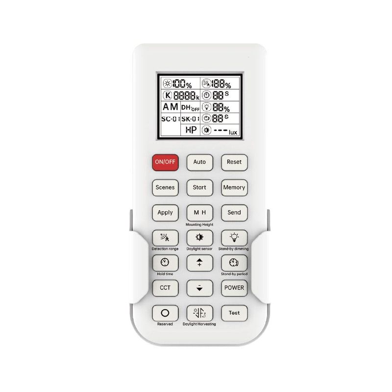Haisen Remote Control for Standalone PIR and Microwave Sensors. Including Sensors for LHB's, Round Highbays, FPLCR's and Sektor Area Lights (HD06R) Haisen Remote Control for Standalone PIR and Microwave Sensors. Including Sensors for LHB's, Round Highbays, FPLCR's and Sektor Area Lights (HD06R)