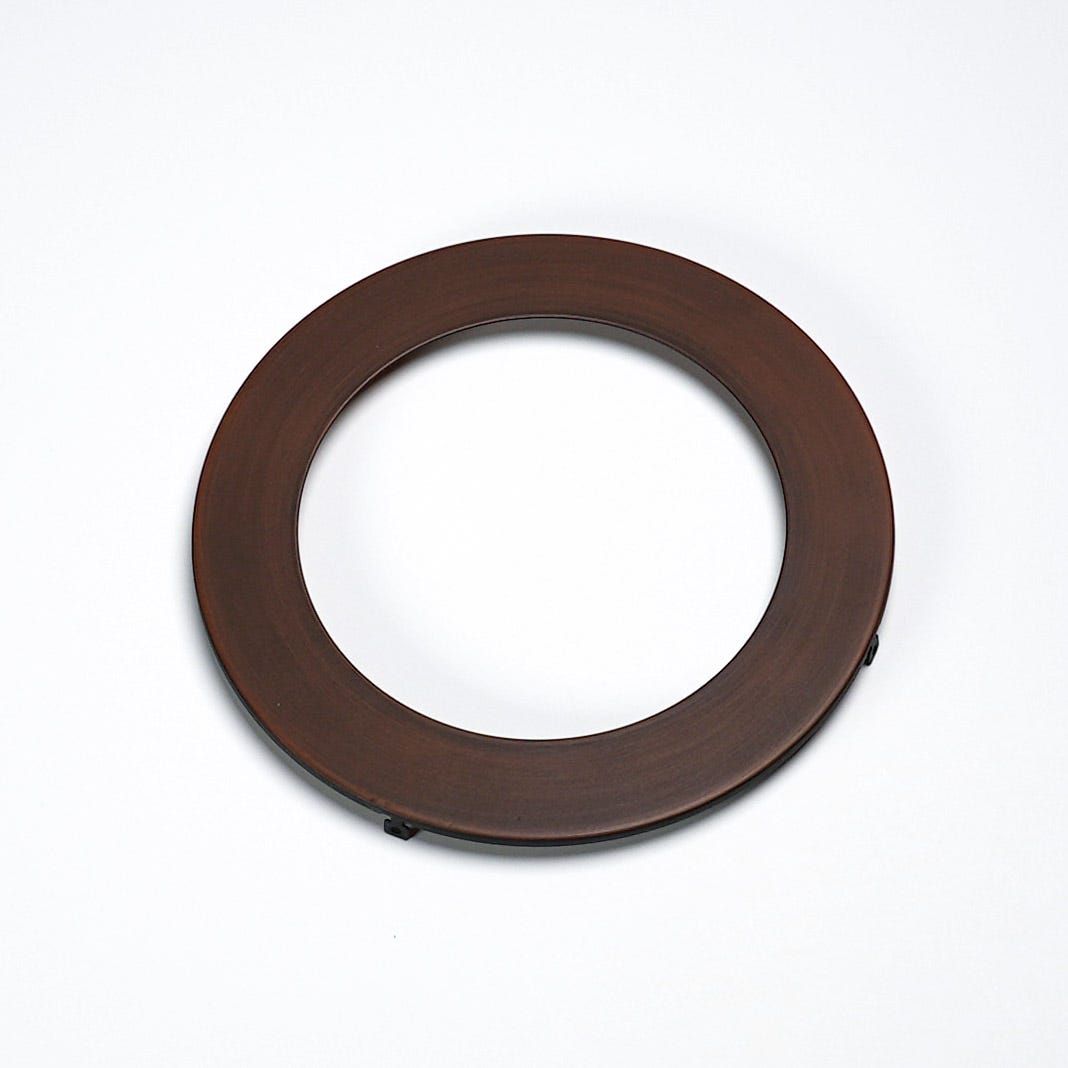 Flat Smooth Replacement Trim 6in Bronze for Slim Downlights (CSDL, FSDLS)