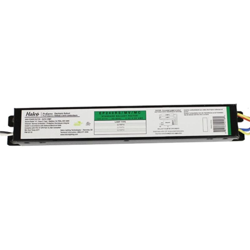 Electronic Fluorescent Ballasts-T12 (Primary lamp F40T12) 2 Lamp Multi-voltage Rapid Start