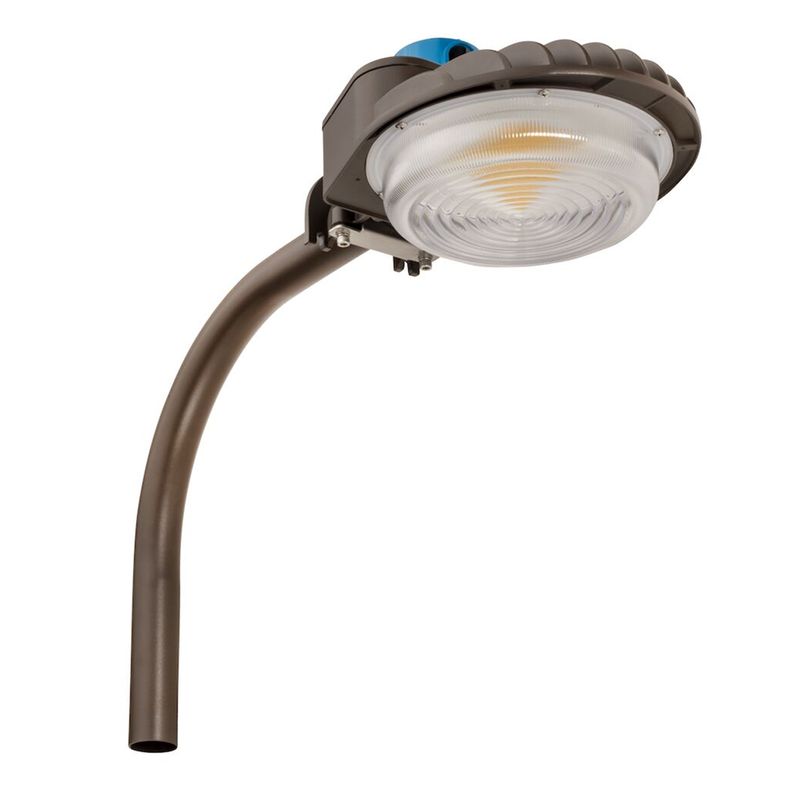 Topaz Dusk to Dawn Area / Barn Light 40W 5000K Bronze 5812 Max Lumen includes Photocell Surface or Pole Mount Topaz Dusk to Dawn Area / Barn Light 40W 5000K Bronze 5812 Max Lumen includes Photocell Surface or Pole Mount