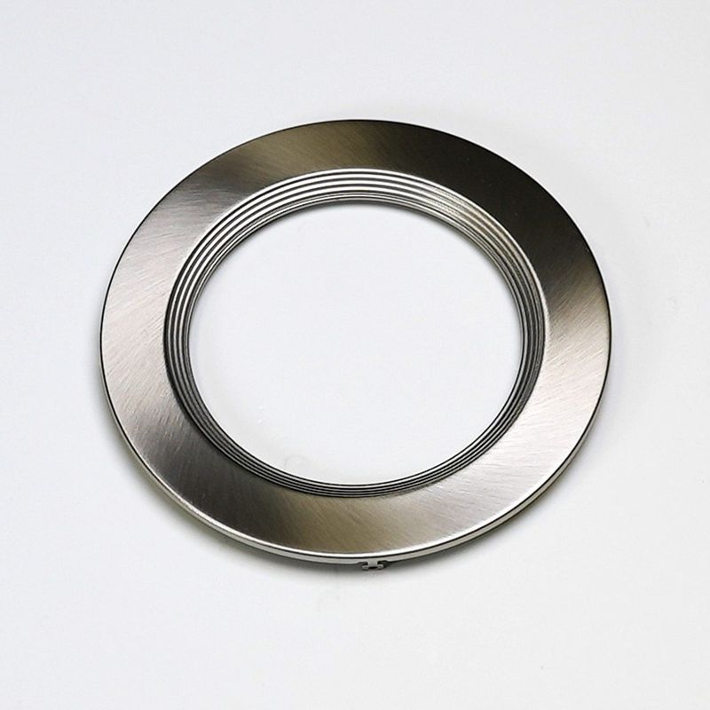 Recessed Baffle Replacement Trim 5in Satin Nickel for Slim Downlights (CSDL, DFDLS)