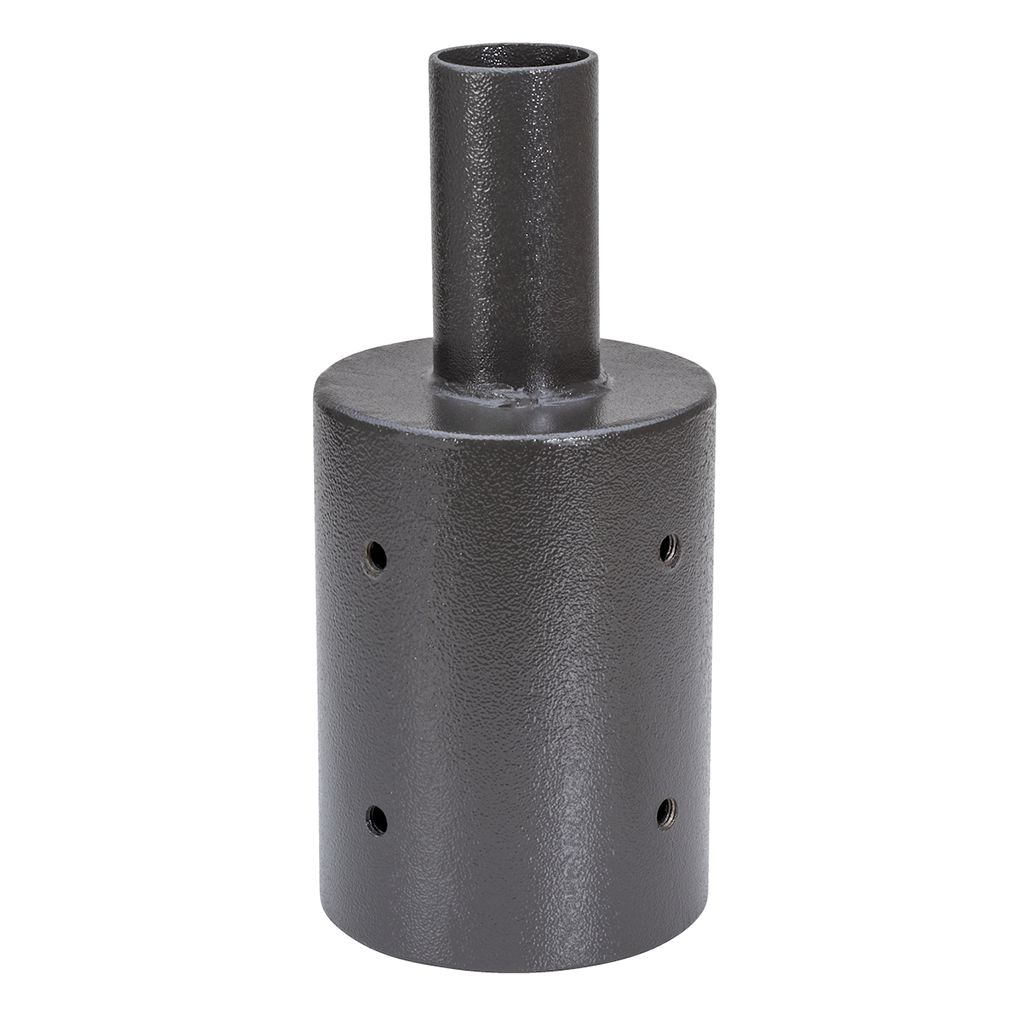 Topaz Tenon Round Pole Adapter Bronze 5in Pole to 2-3/8in for Fixture Mount