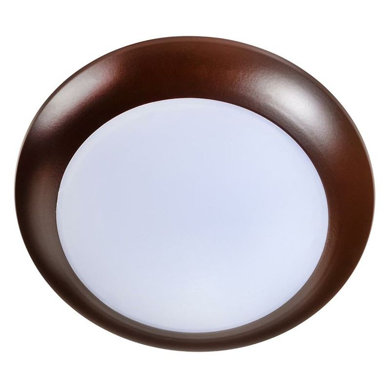Topaz 6in Surface Mount Downlight 5-CCT Selectable 15W 1230lm Bronze Trim Dimmable 90CRI 120V