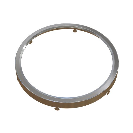 Surface Mount Disk 7in Round Trim Brushed Nickel