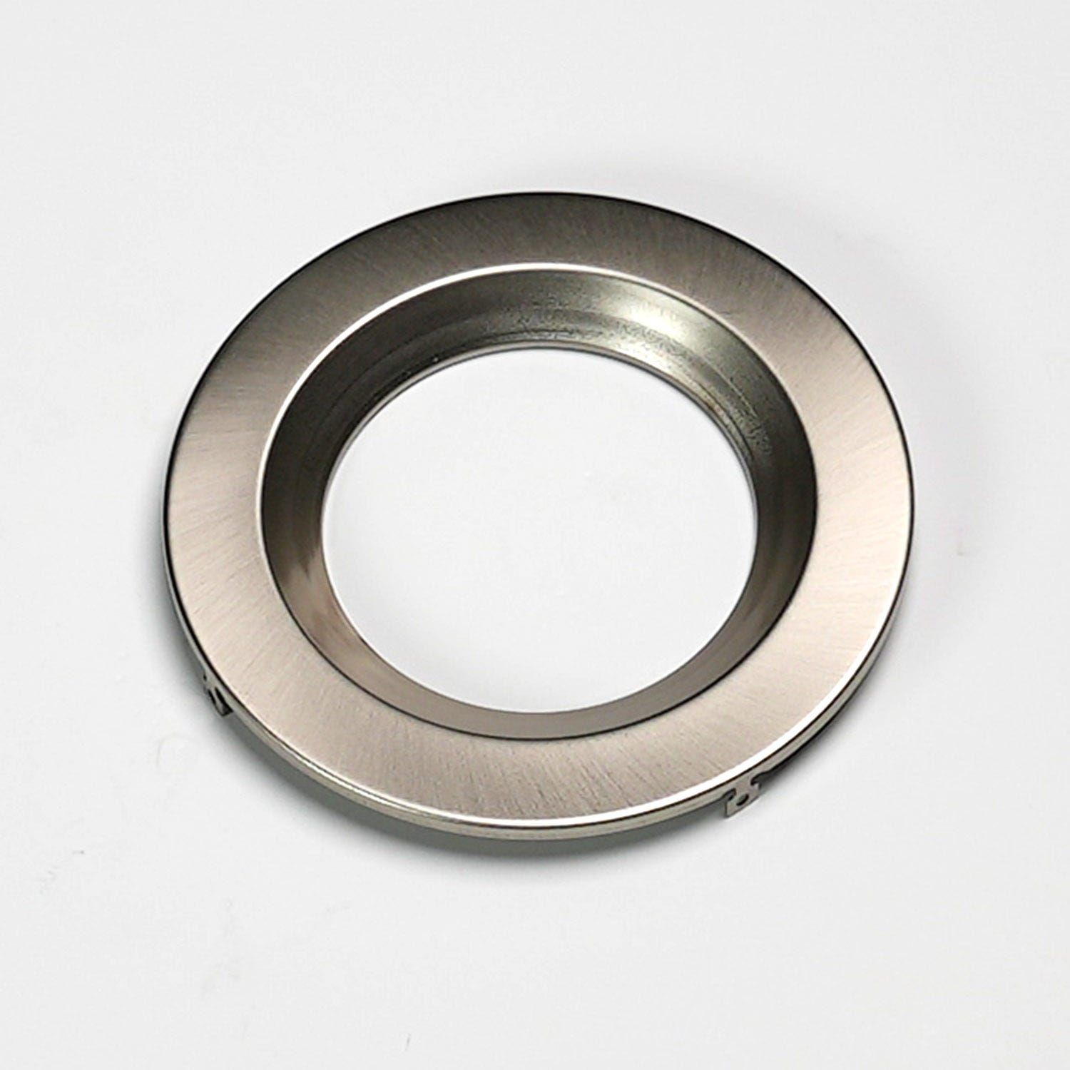 Recessed Smooth Replacement Trim 4in Satin Nickel for Slim Downlights (CSDL, DFDLS)