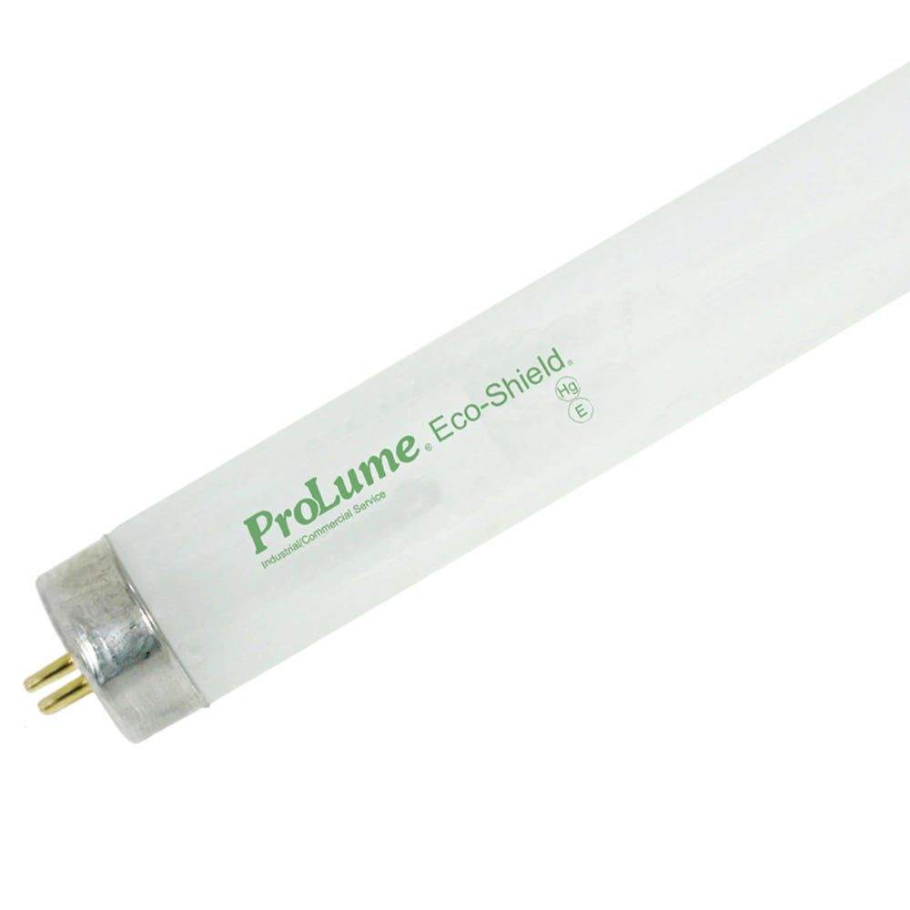 Fluorescent F25 T8 Tube 36in 25W 4100K Medium Bi-Pin Base Instant-Programmed Start Non-Dimmable 2150 Lumens Avg Life 24000 hrs