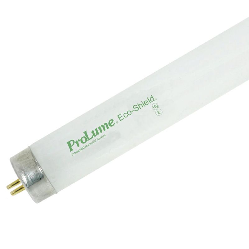Fluorescent F25 T8 Tube 36in 25W 4100K Medium Bi-Pin Base Instant-Programmed Start Non-Dimmable 2150 Lumens Avg Life 24000 hrs