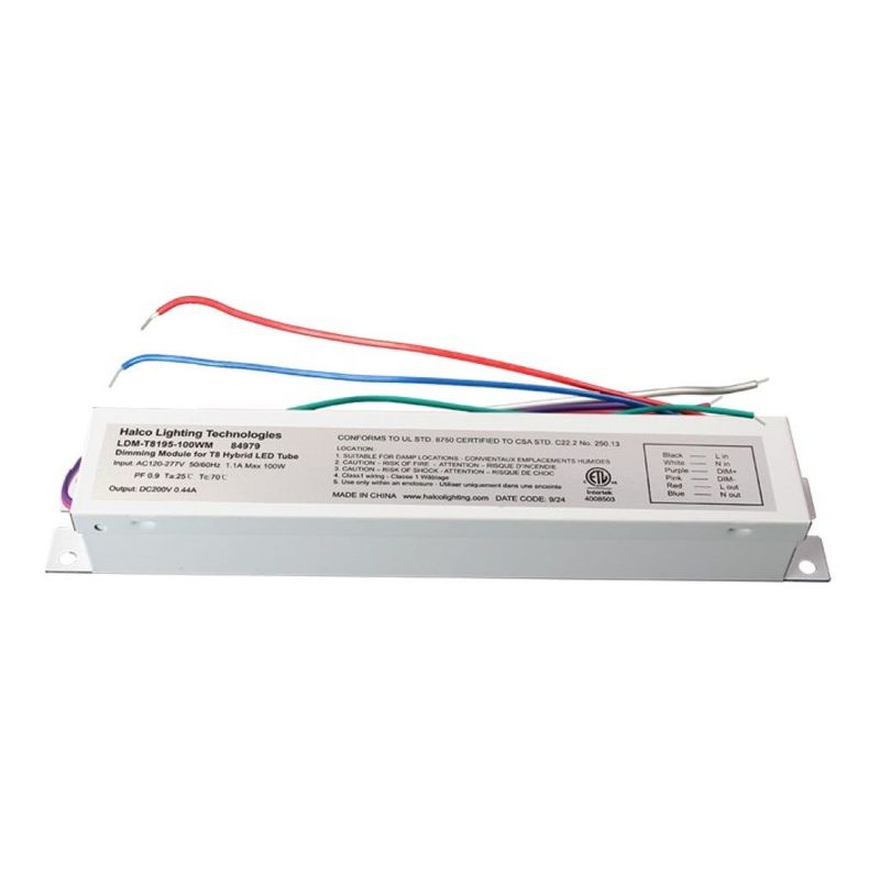 LED T8 Type B and Hybrid (A+B) Dimming Driver 0-10V Required to Dim T8 in Type B mode LED T8 Type B and Hybrid (A+B) Dimming Driver 0-10V Required to Dim T8 in Type B mode