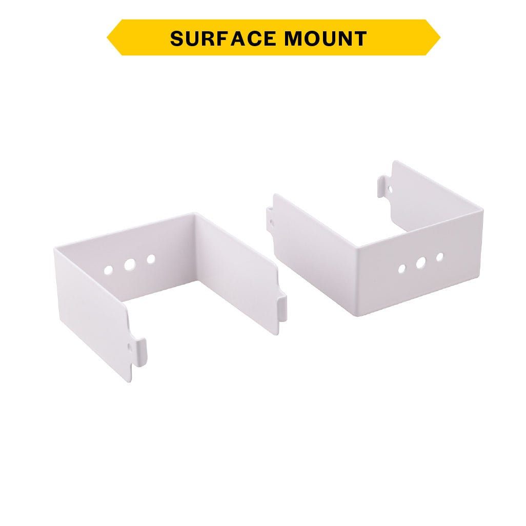 Surface Mount for One Compact Linear High Bay (includes 2 pieces) Gen-2 Surface Mount for One Compact Linear High Bay (includes 2 pieces) Gen-2