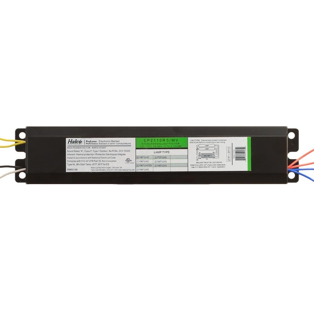 Electronic Fluorescent Ballasts T12 (Primarly lamp F96T12 HO) 2 Lamp Multi-voltage Programmed Start